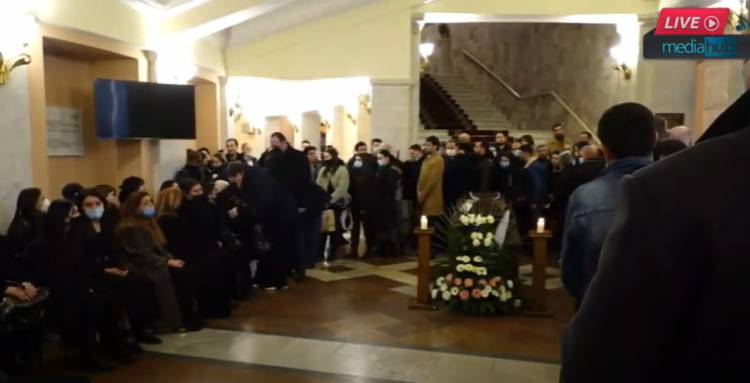 ՈւՂԻՂ. Արթուր Գրիգորյանի հոգեհանգիստը
