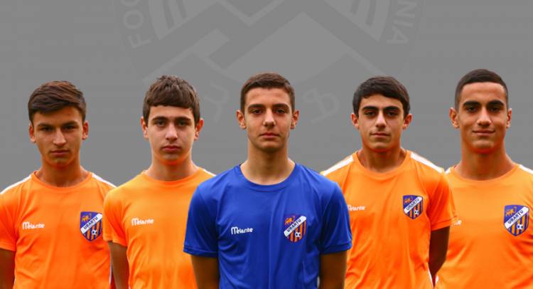«Ուրարտուի» 5 ֆուտբոլիստ հրավիրվել է Հայաստանի Մ16 տարեկանների հավաքական
