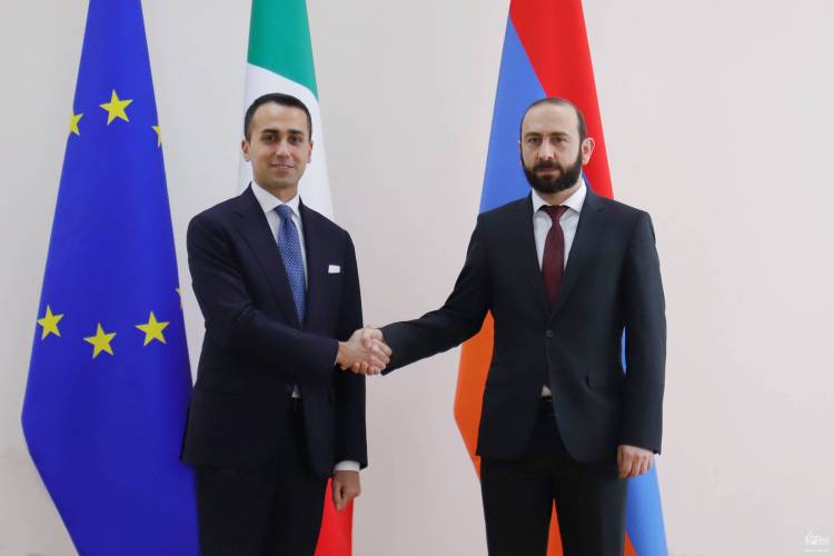 Արարատ Միրզոյանն ու Լուիջի Դի Մայոն մտքեր են փոխանակել բազմակողմ հարթակներում համագործակցության վերաբերյալ